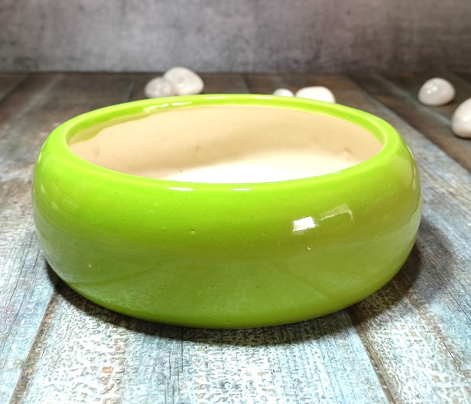 Flat Ceramic Pot - ECP5006