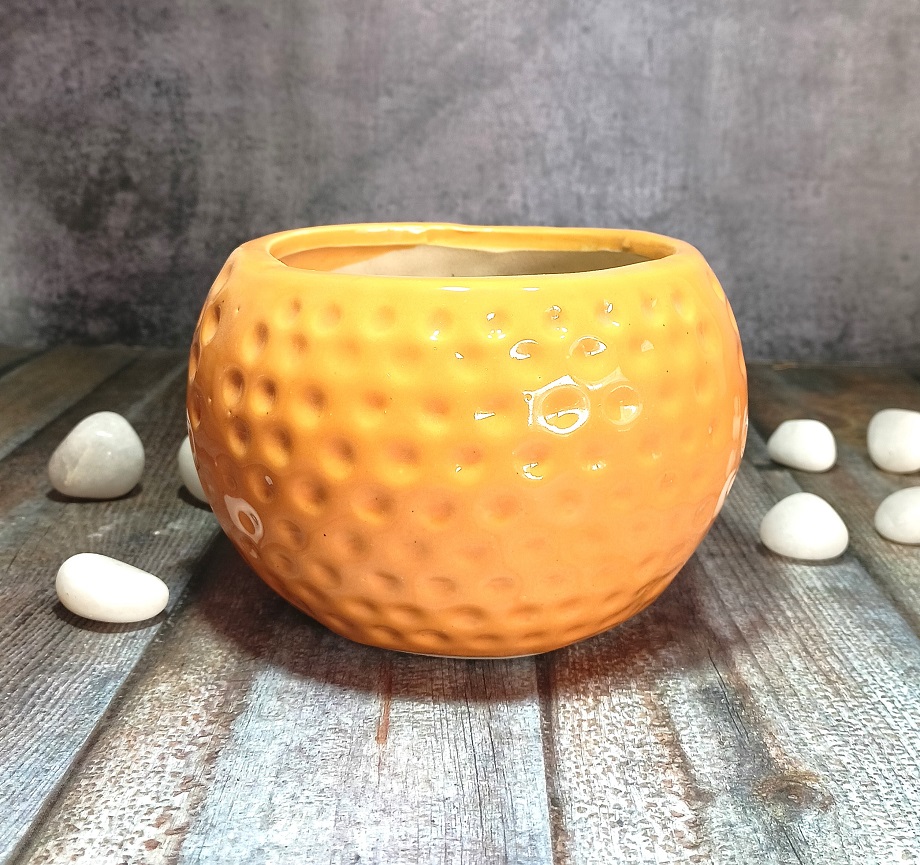 Dot ball Ceramic Planter - ECP5014 