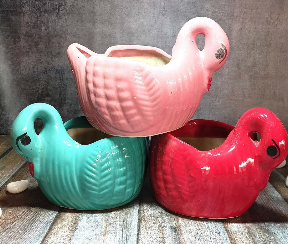 Duck Ceramic Planters - ECP5018
