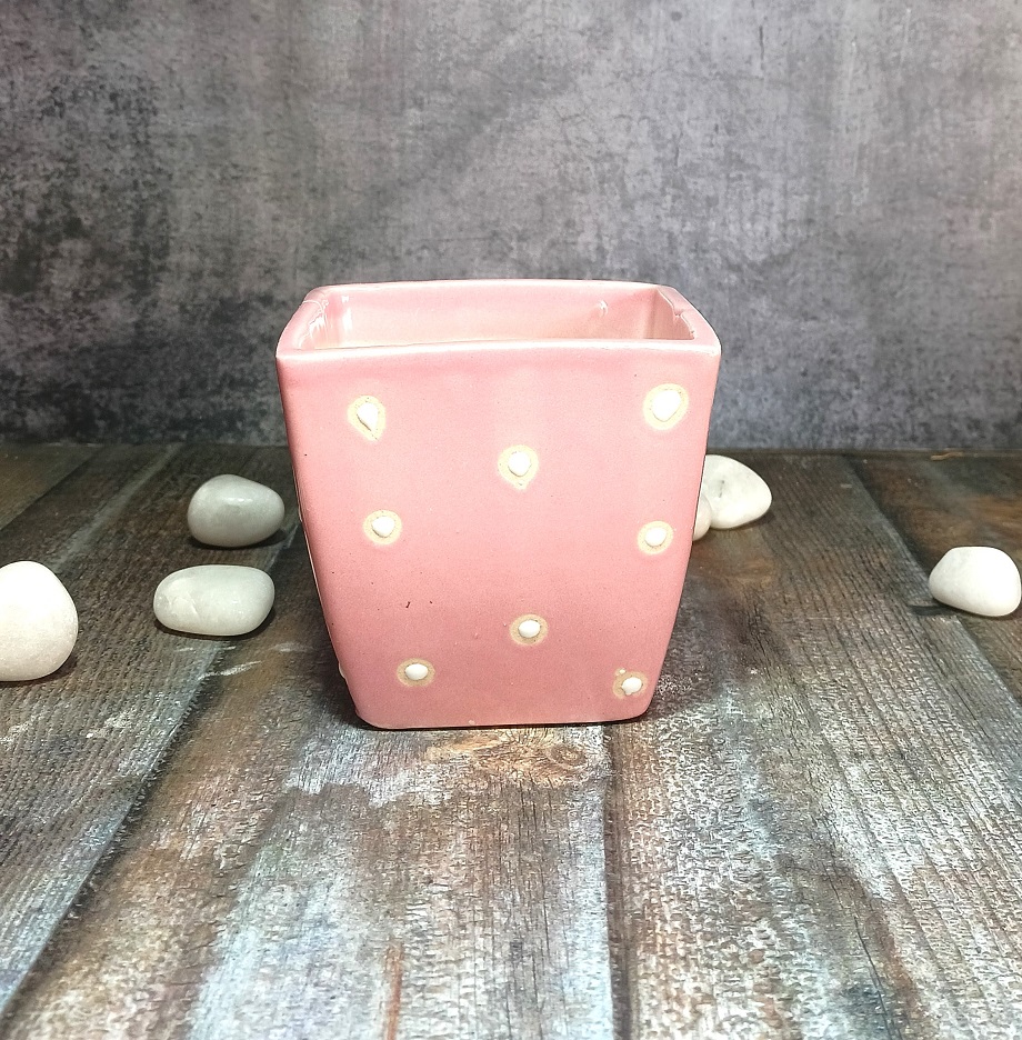 Small Box Ceramic Pot - ECP5016