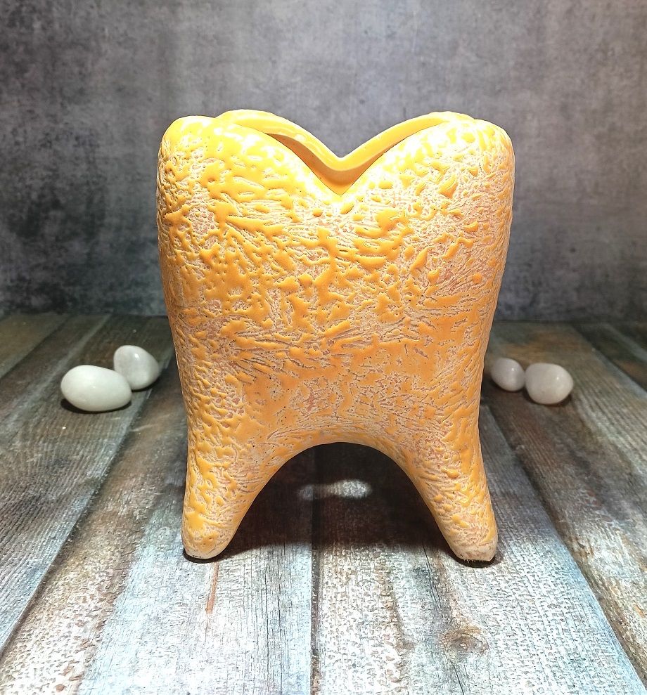 Teeth Ceramic Pot - ECP5041