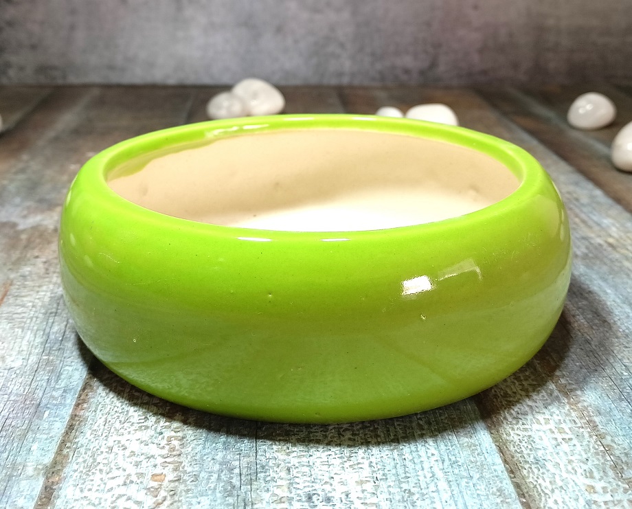Flat Ceramic Pot - ECP5006