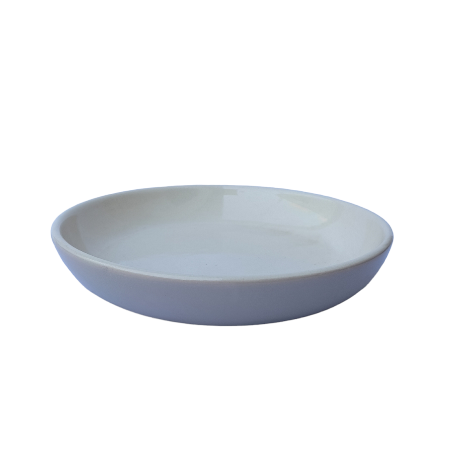 Dark Grey Ceramic Pasta Plate - ECC1032
